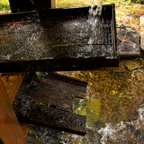 Driftwood Water Steps