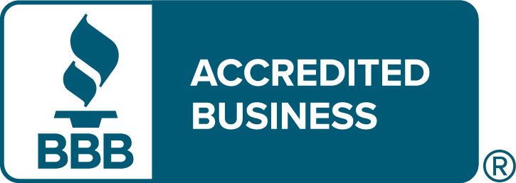Accredited with the Better Business Bureau