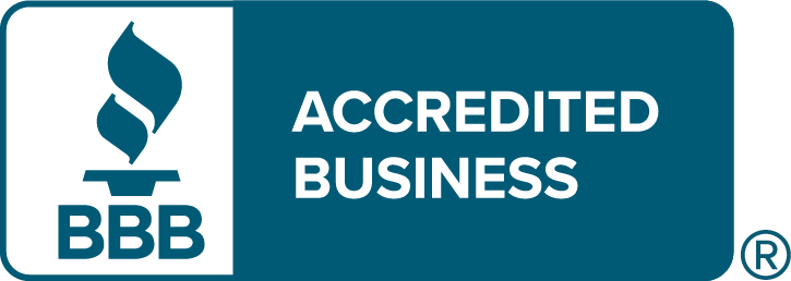 Accredited with the Better Business Bureau